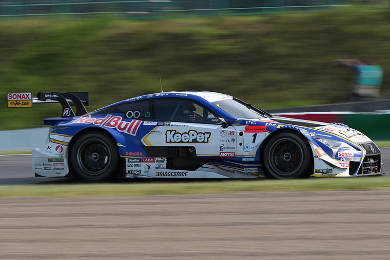 3位になった1号車 KeePer TOM'S LC500（平川亮/ニック・キャシディ組、BS）