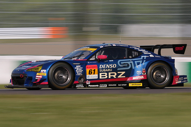SUPER GT 第3戦 鈴鹿でGT300クラス3位となった61号車 SUBARU BRZ R&D SPORT（井口卓人/山内英輝組）