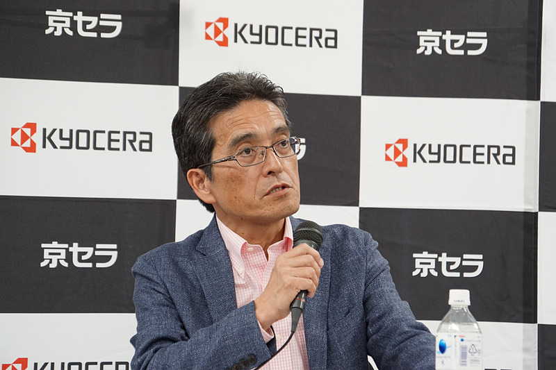 京セラ株式会社 執行役員上席 研究開発本部長の稲垣正祥氏
