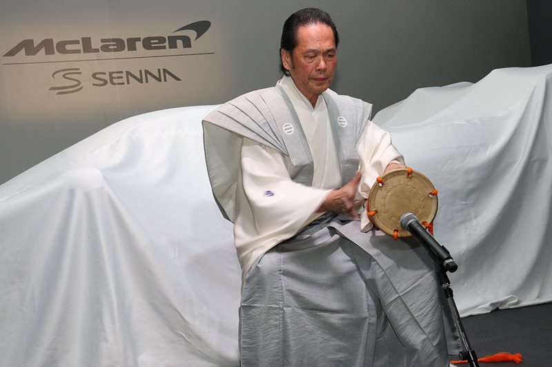 オープニングでは重要無形文化財 総合認定保持者である、能楽囃子大倉流太鼓の大倉正之助氏が演奏を披露