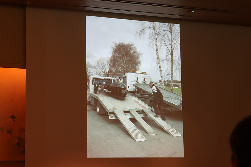 3-WHEELERを積載車に積み込む際は工夫が必要とのこと