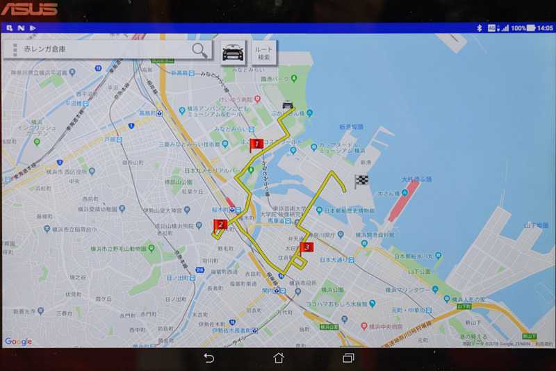 アプリ側で決めた複数の経由地、目的地のルート情報をカーナビに送信することも可能