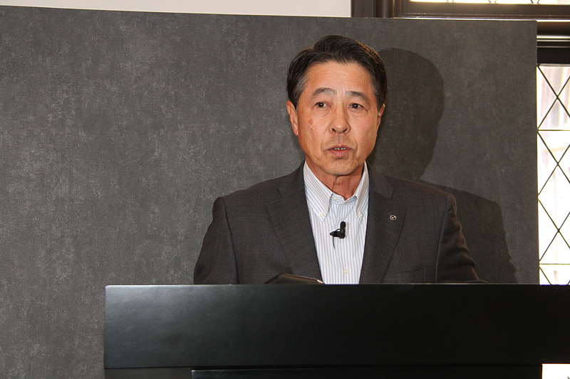 マツダ株式会社 代表取締役社長兼CEO 小飼雅道氏