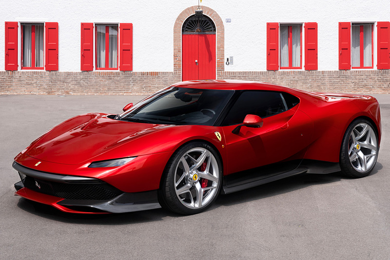 SP38のベースは「488 GTB」