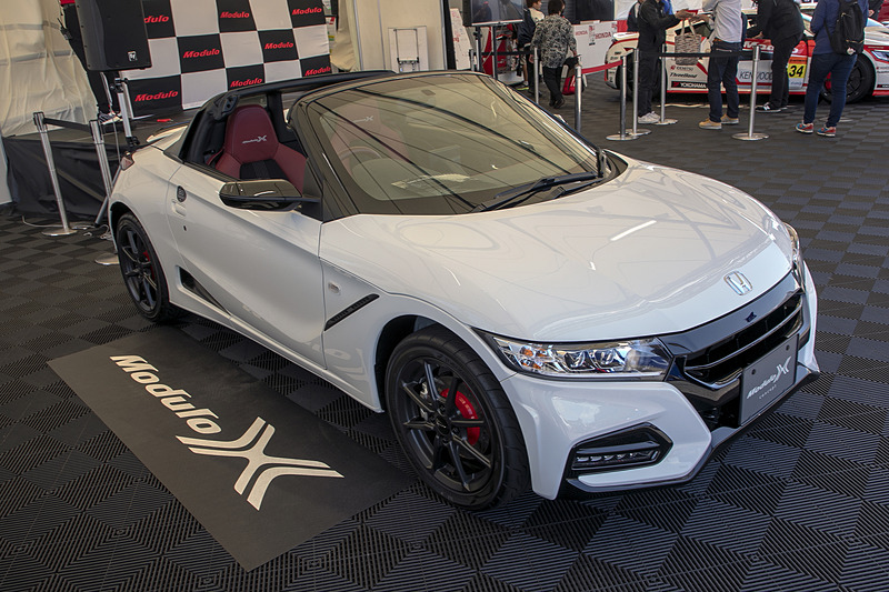 5月24日に「7月6日発売」が発表された「S660 Modulo X」のコンセプトモデル「S660 Modulo X Concept」