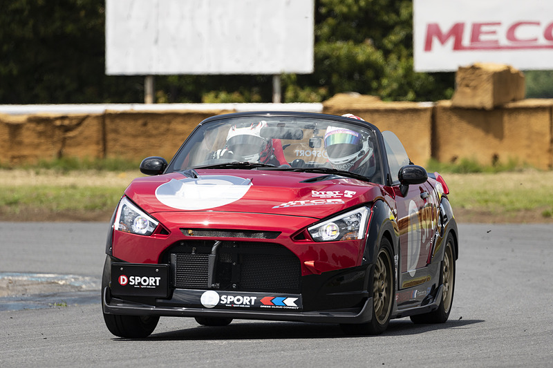 D-SPORT CUPにはタイムアタック仕様のデモカーなども参加