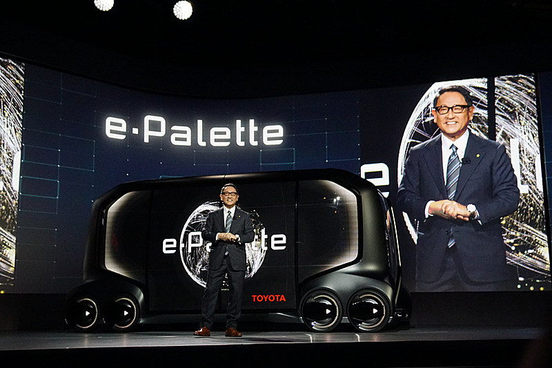 AIを活用したトヨタの取り組み。CES 2018で公開されたトヨタのモビリティサービス専用EV「e-Palette Concept」
