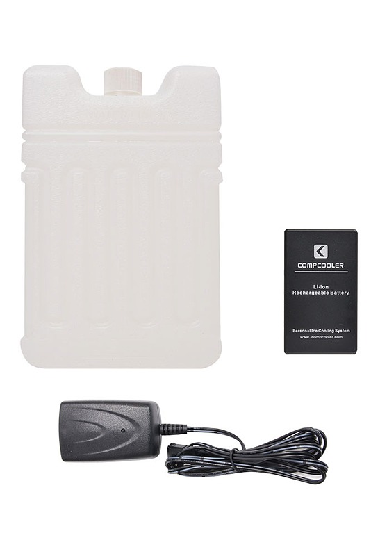 付属のタンクや市販のロックアイスなどで冷却水が冷えた状態を維持できる