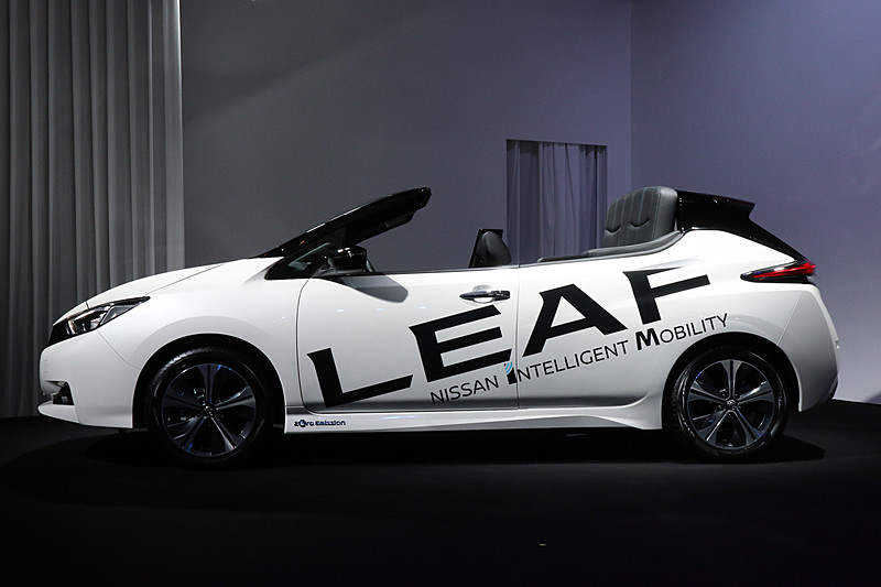 2017年10月に発売された2代目のリーフがベースとなる