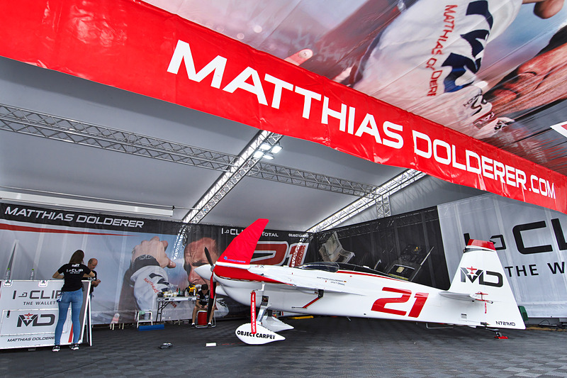 ポイントランキング4位のマティアス・ドルダラー選手（ゼッケン21）は5月25日のフリープラクティスでトップタイムを出した