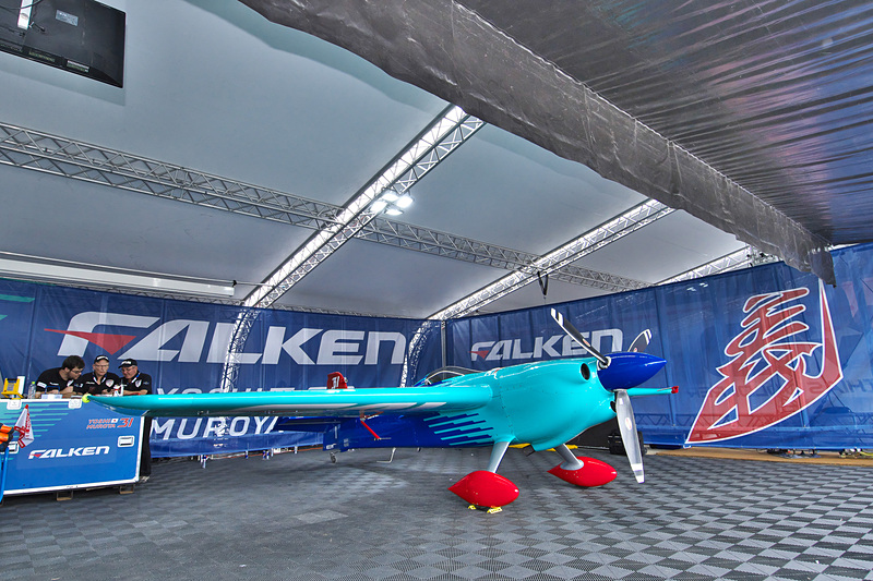 第2戦まででポイントランキング3位の室屋義秀選手（ゼッケン31）