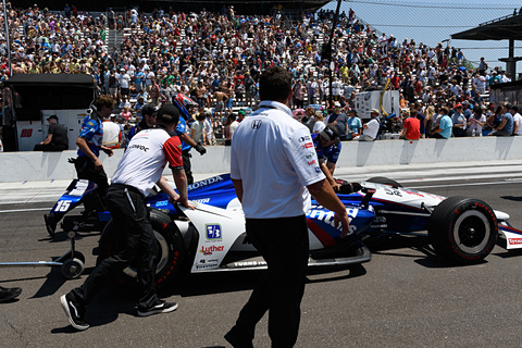 インディ500 2018】インディ500恒例のピットストップチャレンジは9号車