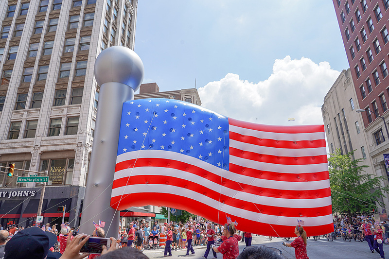 各種のバルーンも特徴的