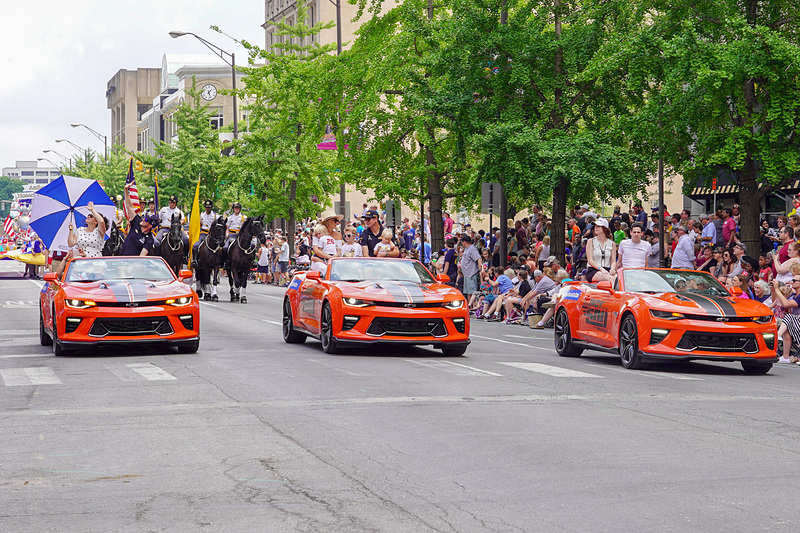 5列目のドライバー、左から15位チャーリー・キンボール選手、14位ライアン・ハンター・レイ選手、13位ザカリー・クラマン・デメロ選手