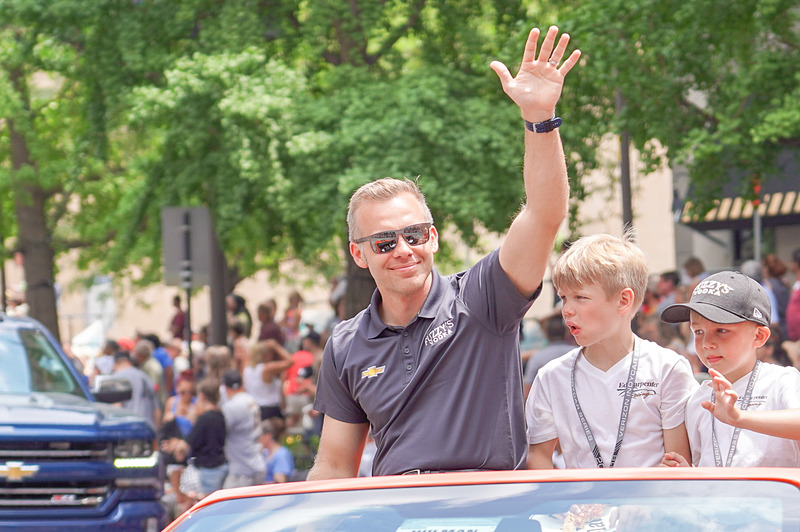 第102回 インディアナポリス500マイル・レース、ポールシッターのエド・カーペンター選手