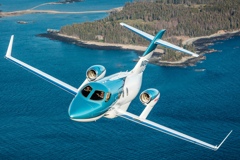 クラス最長の約2661km（1437ノーティカルマイル）を実現する小型ビジネスジェット機の最新型「HondaJet エリート」