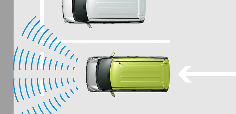 踏み間違い衝突防止アシスト 前進時
