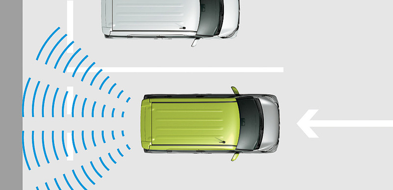 踏み間違い衝突防止アシスト 後退時