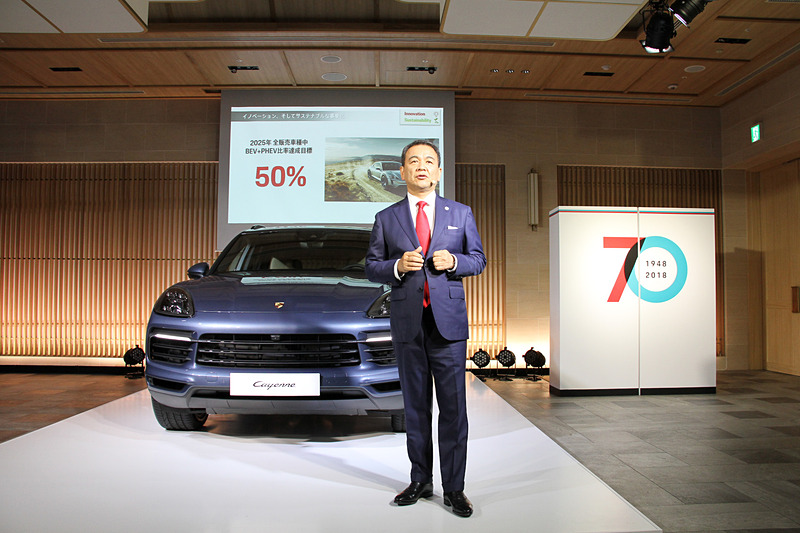 ポルシェ ジャパン株式会社 代表取締役社長の七五三木敏幸氏