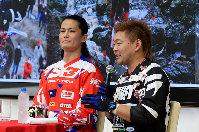 前戦第3戦で優勝を果たした野崎選手（右）。日本グランプリでも好調を維持できるか