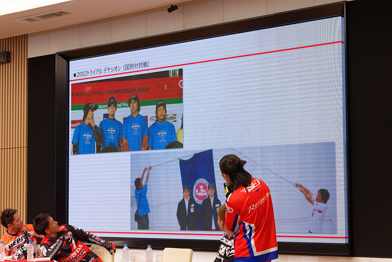 トライアル・デ・ナシオンでの思い出などを語る4人