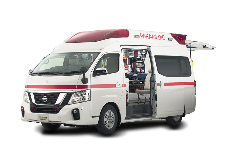 高規格準拠救急車「パラメディック リチウムイオン補助バッテリー搭載車」を「東京国際消防防災展 2018」に出展