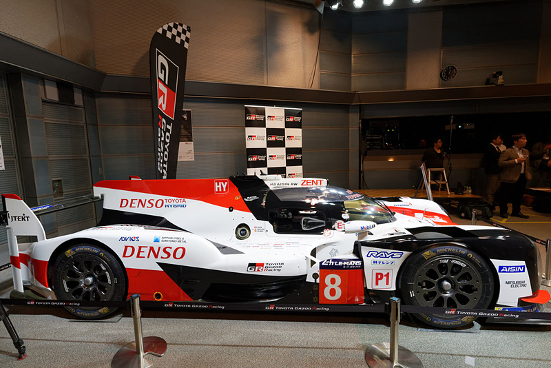 2018-19シーズンの参戦マシン「TS050 HYBRID」