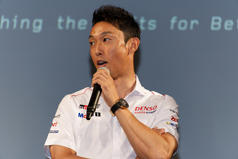 7号車の中嶋一貴選手