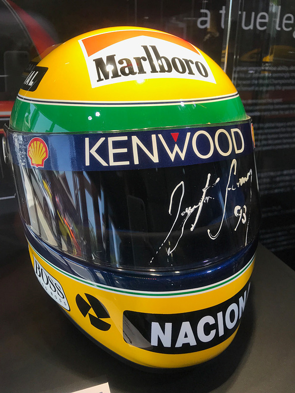 アイルトン・セナのヘルメット