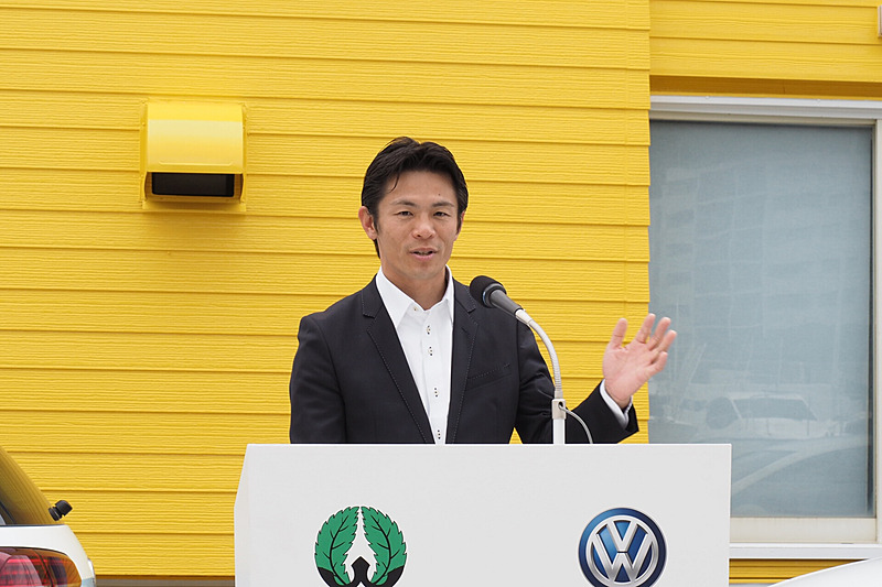 葉山町町長の山梨崇仁氏