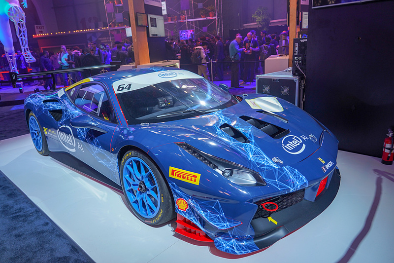 北米のフェラーリ・チャレンジに利用されているレーシングカーのフェラーリ「488 チャレンジ」