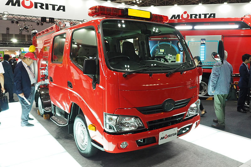 消防団向けとして需要がある車両総重量3.5t未満の消防ポンプ車