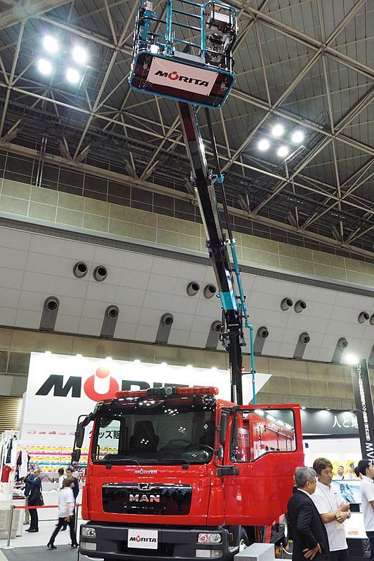 「東京国際消防防災展 2018」が東京ビッグサイトで開催中