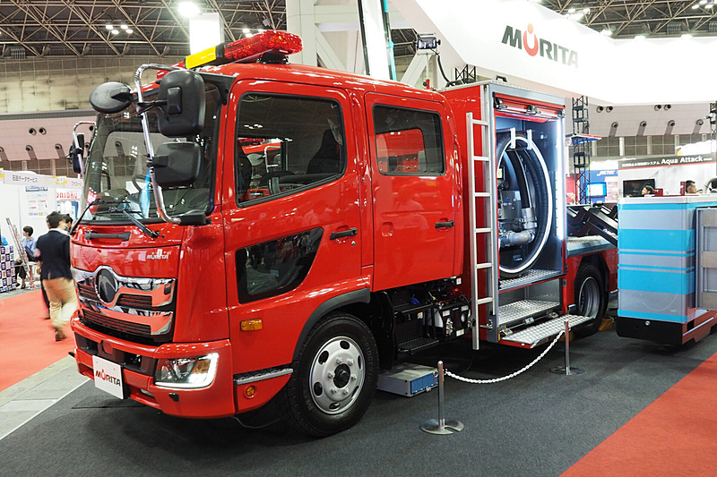 1台で海水利用ができる海水利用型消防水利システム アクアコネクト