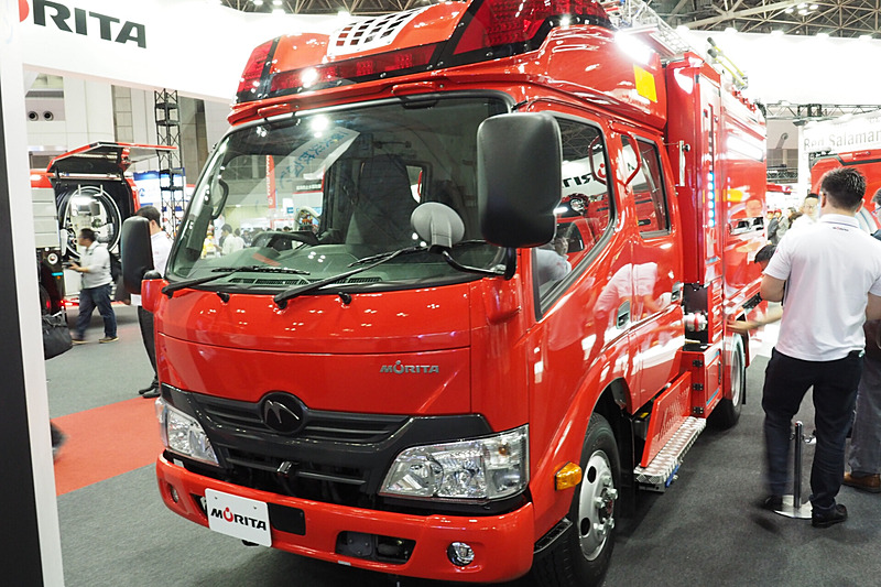 小型水槽付消防ポンプ自動車 CD-IDシリーズ