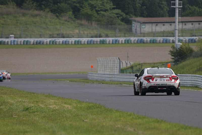 練習走行はたった2周しか走ることができなかった