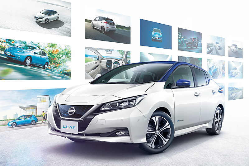日産 リーフの特別仕様車「X 10万台記念車」（370万7640円）