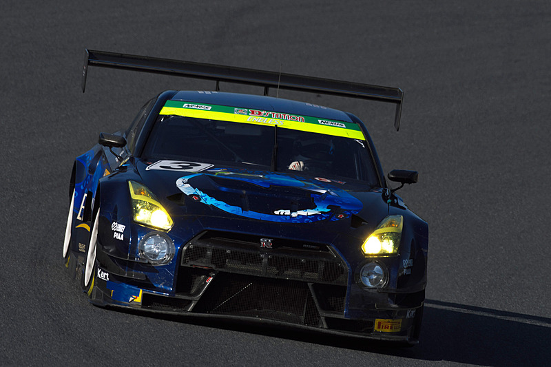 トラブルによる長時間のピットインで6番手に後退した3号車「ENDLESS GT-R」
