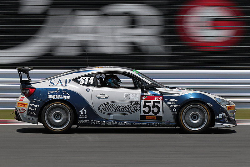ST-4クラス優勝の55号車「Sunoasis田中建築86」