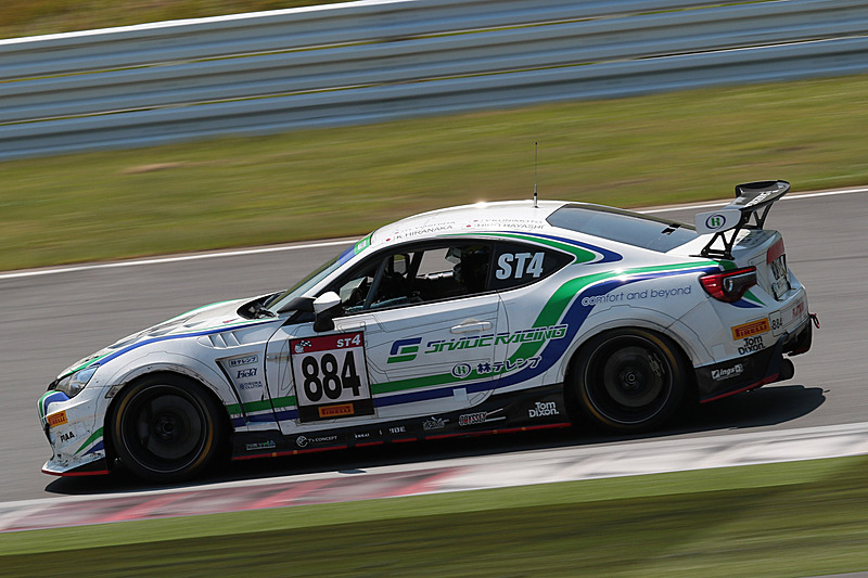 ST-4クラス2位の884号車「林テレンプ SHADE RACING 86」
