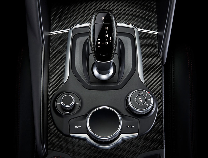 カーボンファイバー・シフトノブインサート