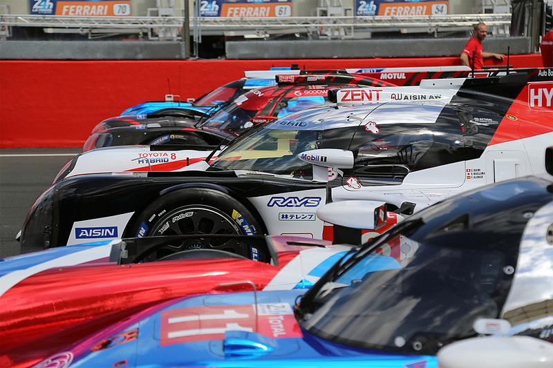 トヨタ TS050 HYBRID 8号車など