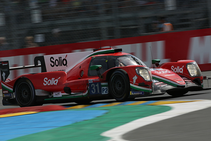 LMP2クラスで3分27秒228のベストタイムをマークした31号車 ORECA 07-GIBSON（DRAGONSPEED）