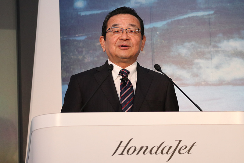 本田技研工業株式会社 代表取締役社長 八郷隆弘氏