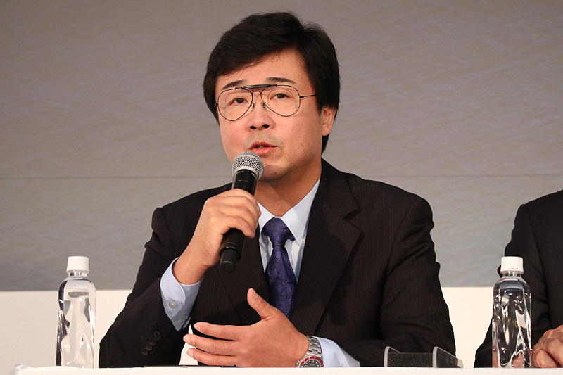 「ホンダが参入して新しいビジネスジェットの市場を作り上げ、新しい交通システムの試金石になることが目標」と語る藤野氏