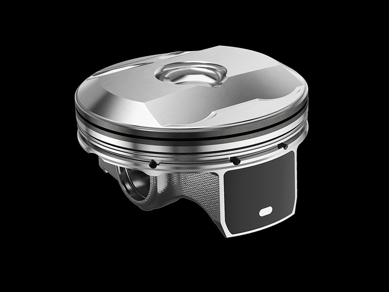 27gの軽量化を達成したピストン
