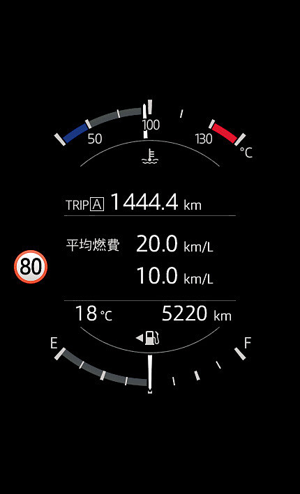 ソフトトップモデルではマルチインフォメーションディスプレイ（MID）にグラフィカルな表示が可能なTFTカラー液晶を採用（S Leather Package、特別仕様車「Caramel Top」、RSに採用）