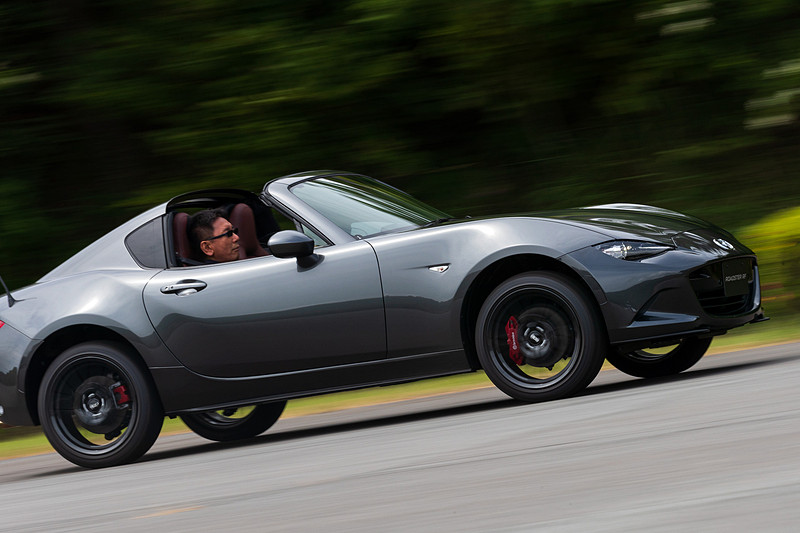 試乗車のロードスター RFはプロトタイプ