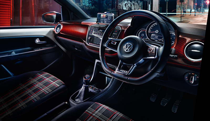 up! GTIのインテリア