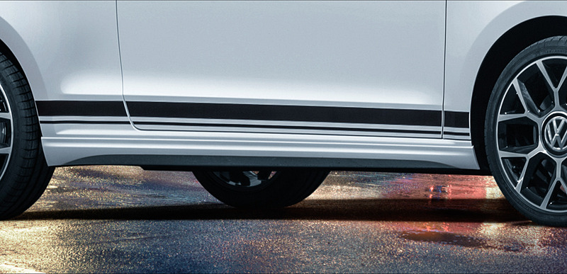 サイドスカート/デコレーションフィルム（ディープブラックパールエフェクトはデコレーションフィルムが装着されない）